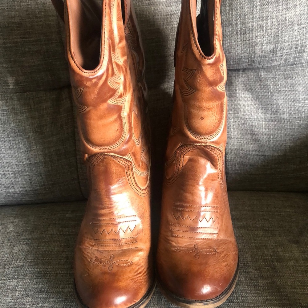 Brown Cowgirl Boots